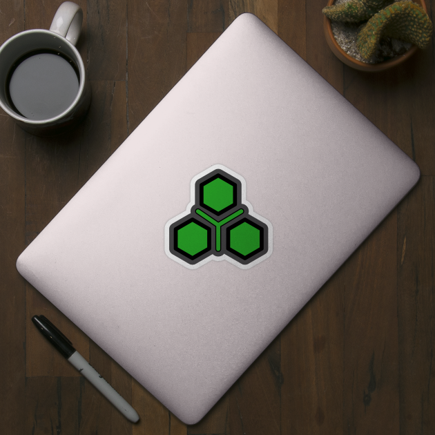 Green Tiberium Symbol from Command and Conquer by Neon-Light